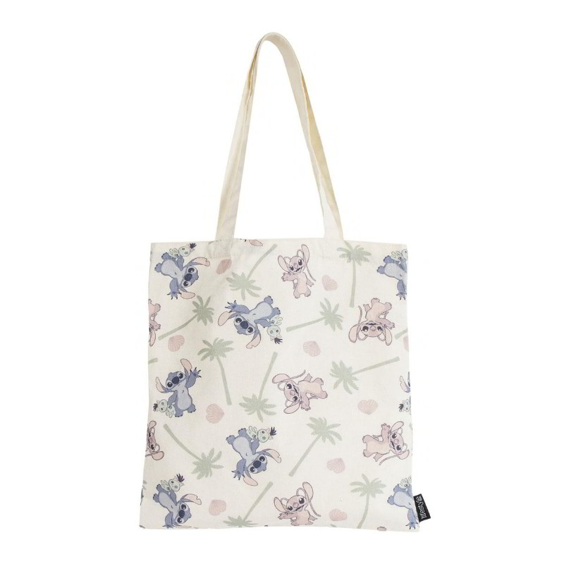 Bolsa shopping tela Angel Stitch palmeras 40cm