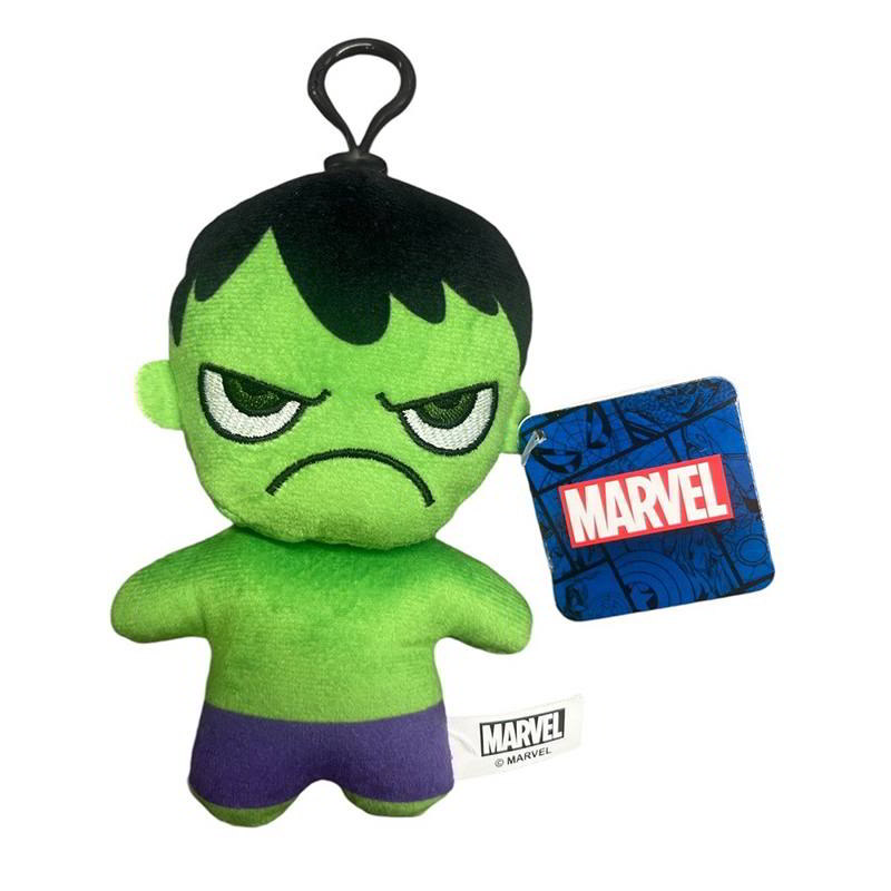 Peluche llavero Hulk con clip Marvel