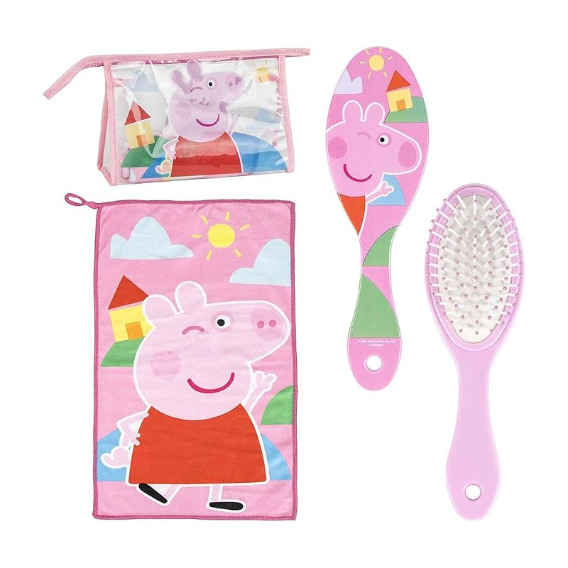 Set de viaje 3 piezas Peppa Pig Happy