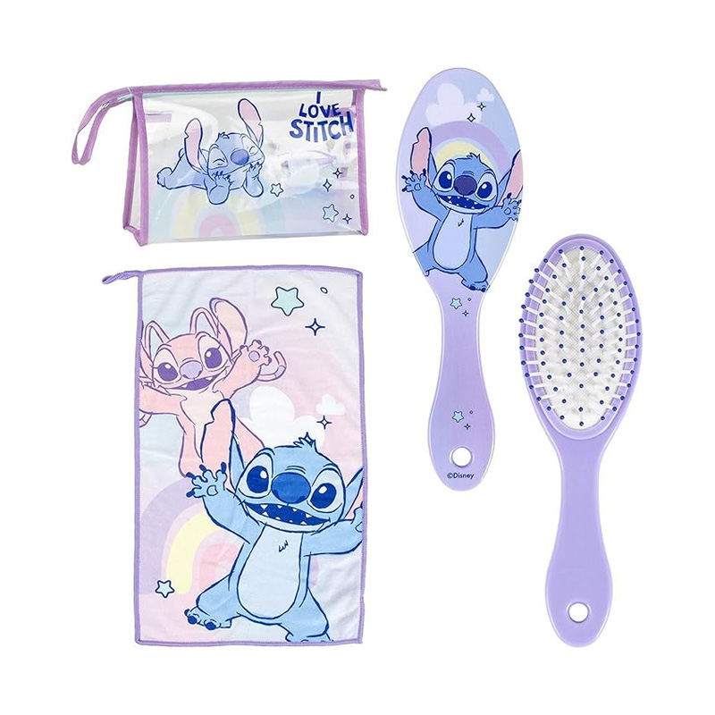 Set de viaje 3 piezas Stitch & Angel Disney