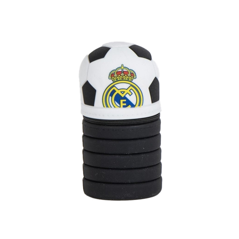 Distribuidor mayorista de Estuche portatodo silicona Real Madrid - colores aleatorios