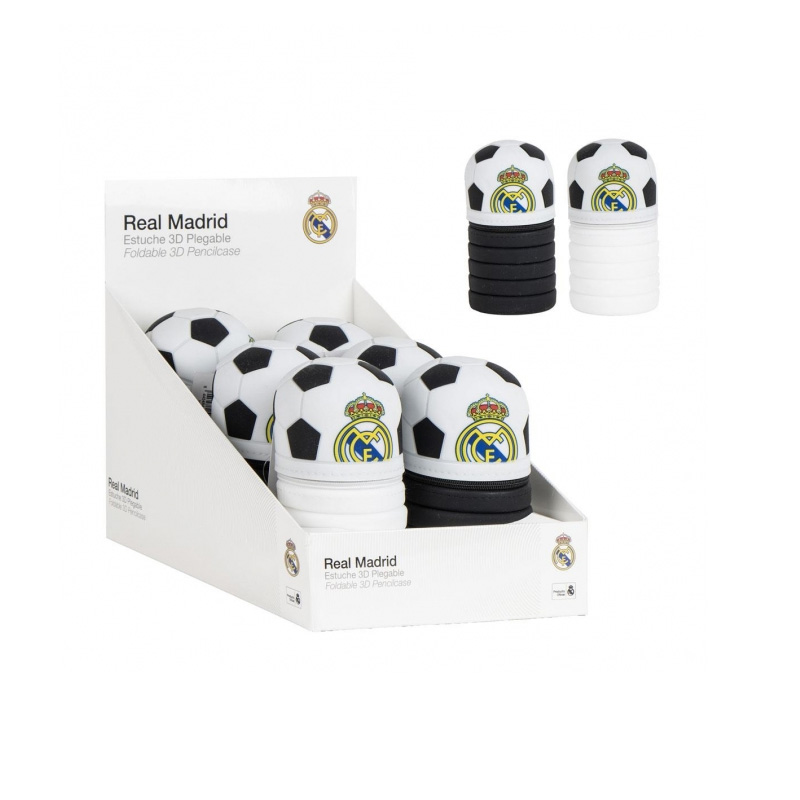 Estuche portatodo silicona Real Madrid - colores aleatorios
