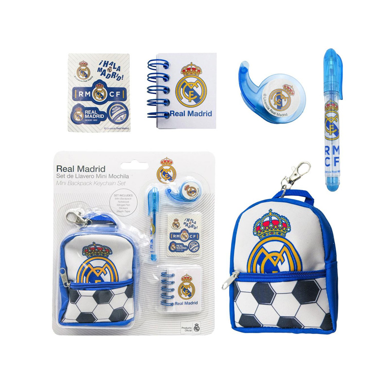 Set de papelería Real Madrid FC