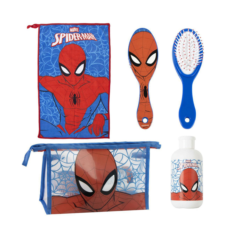 Set de viaje 4 piezas Spiderman Marvel