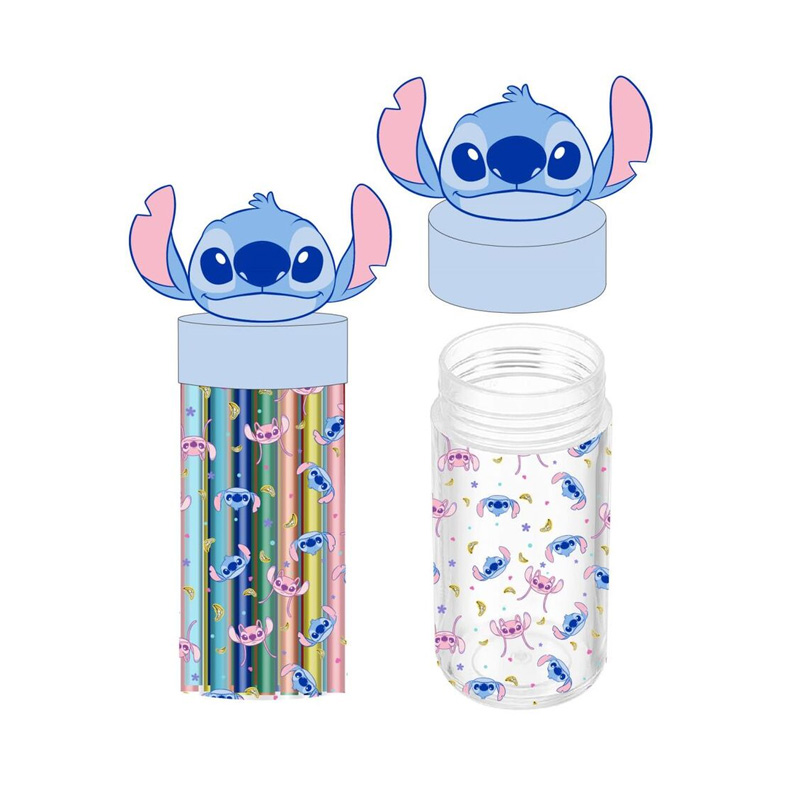 Estuche portatodo plástico Stitch Disney
