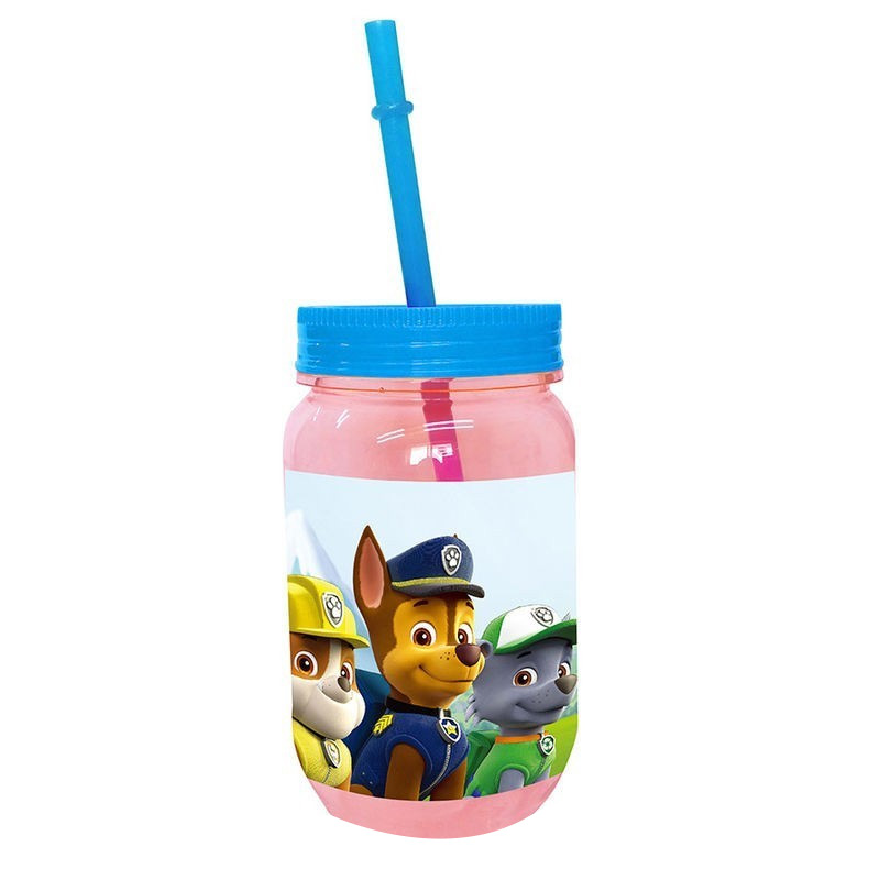 Distribuidor mayorista de Bote con pajita 500ml Paw Patrol Boys (La Patrulla Canina)