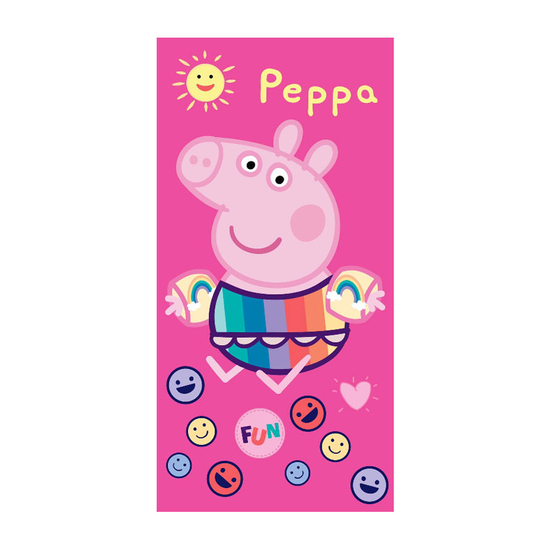 Distribuidor mayorista de Toalla microfibra Peppa Pig Fun