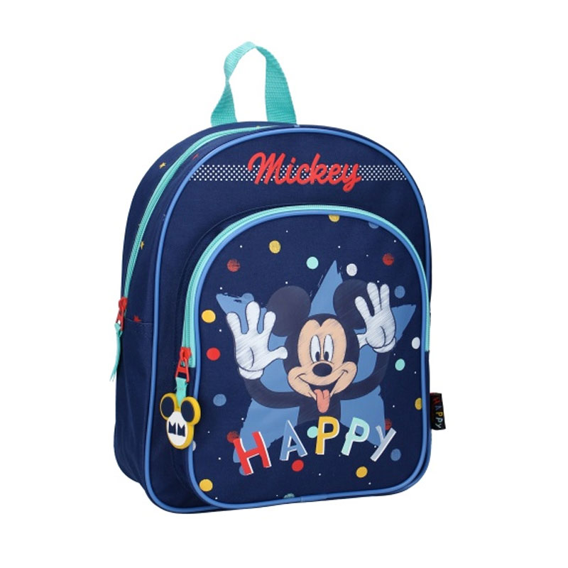 Mochila Happiness Mickey Mouse 31cm