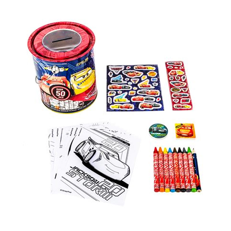Distribuidor mayorista de Hucha lata Cars Disney 50pcs