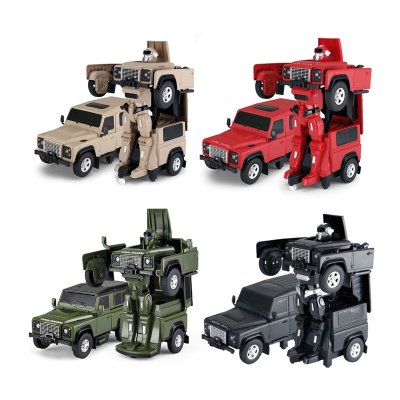 Wholesaler of Miniatura 2 en 1 RS Transformable Land Rover Defender 1:32