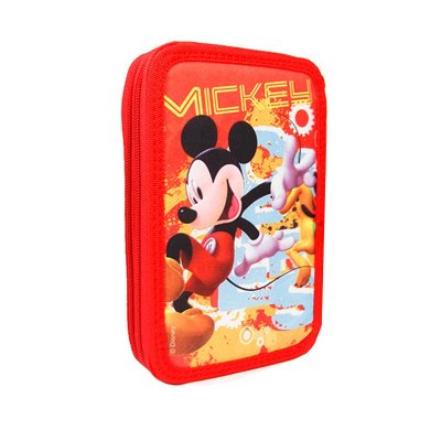 小学生两层文具盒：米奇（Mickey） 批发