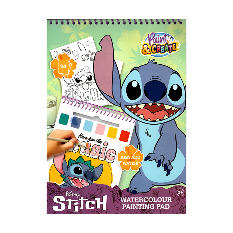 Set de colorear Stitch Disney Paint & Create
