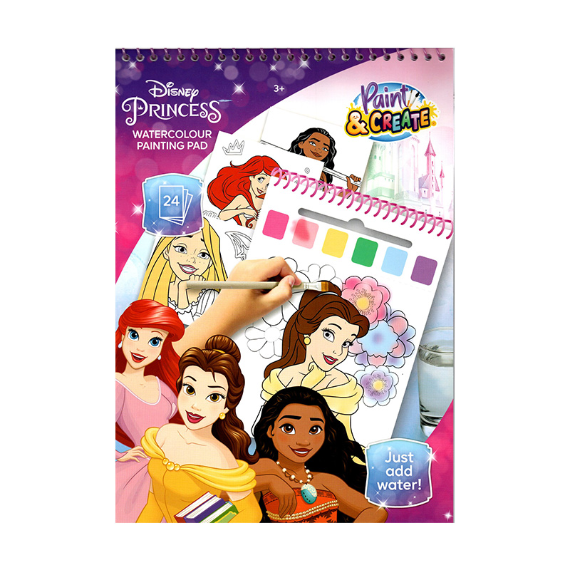 Set de colorear Princesas Disney Paint & Create
