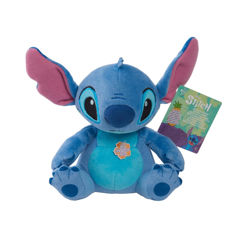 Peluche Stitch c/sonido y aroma 15cm