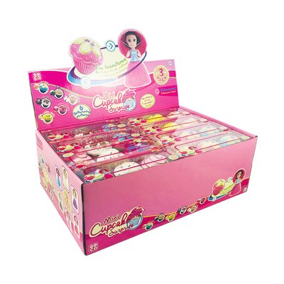 Wholesaler of Coleccionables Mini Cupcake Surprise 4 modelos