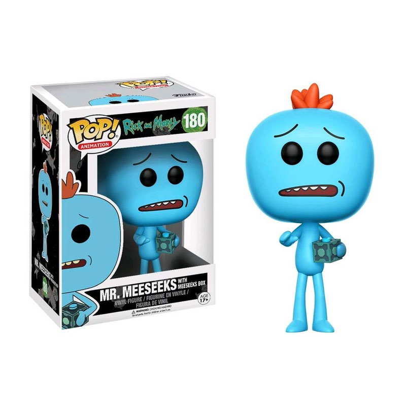Distribuidor mayorista de Figura Funko POP! Vynil 180 Mr. Meeseeks c/caja Rick y Morty (Ed.Limitada)