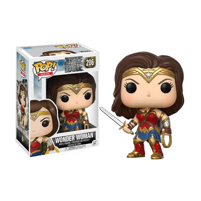 Distribuidor mayorista de Figura Funko POP! Vynil 206 Wonder Woman DC Liga de la Justicia
