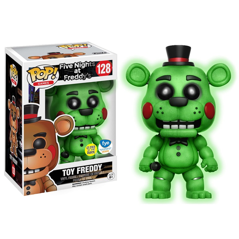 Figura Funko POP! Vynil 128 FNAF Toy Freddy (Ed Limitada) - Kilumio