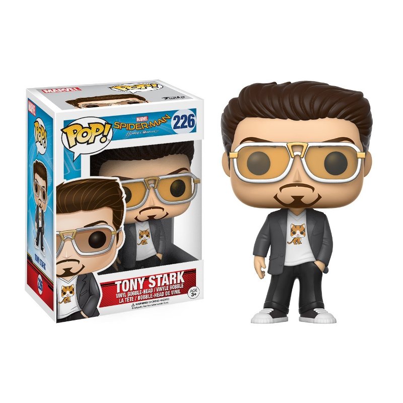 Distribuidor mayorista de Figura Funko POP! Vynil Bobble 226 Marvel Spider-man Homecoming Tony Stark