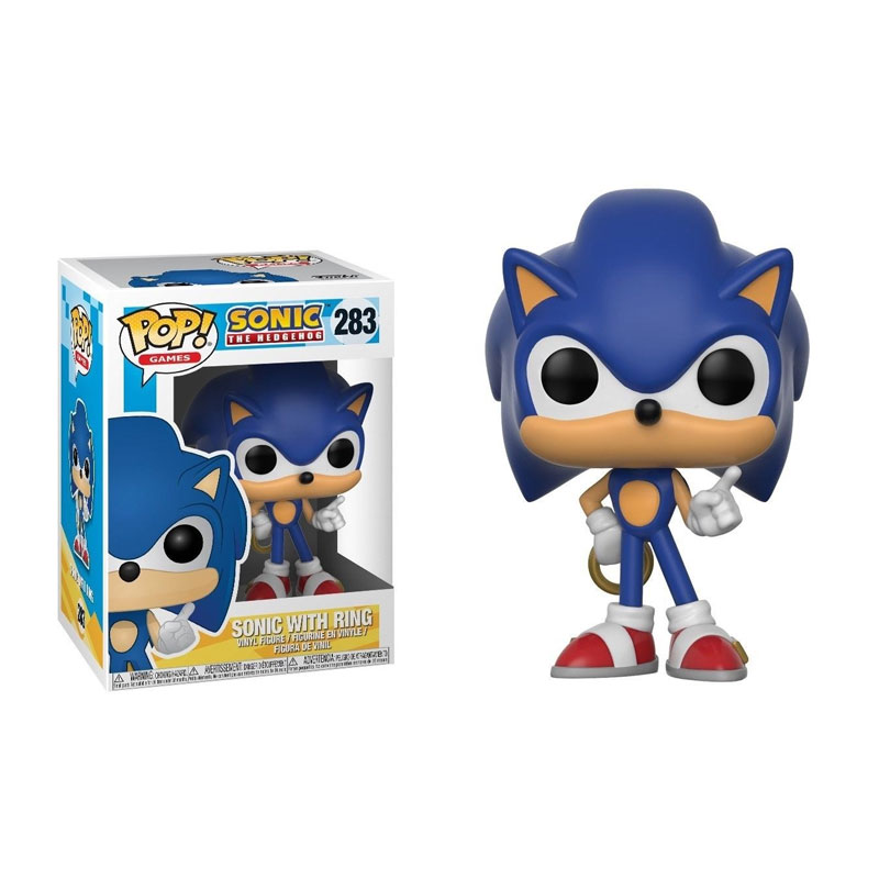 Distribuidor mayorista de Figura Funko POP! Vynil 283 Sonic c/anillo Sonic El Erizo