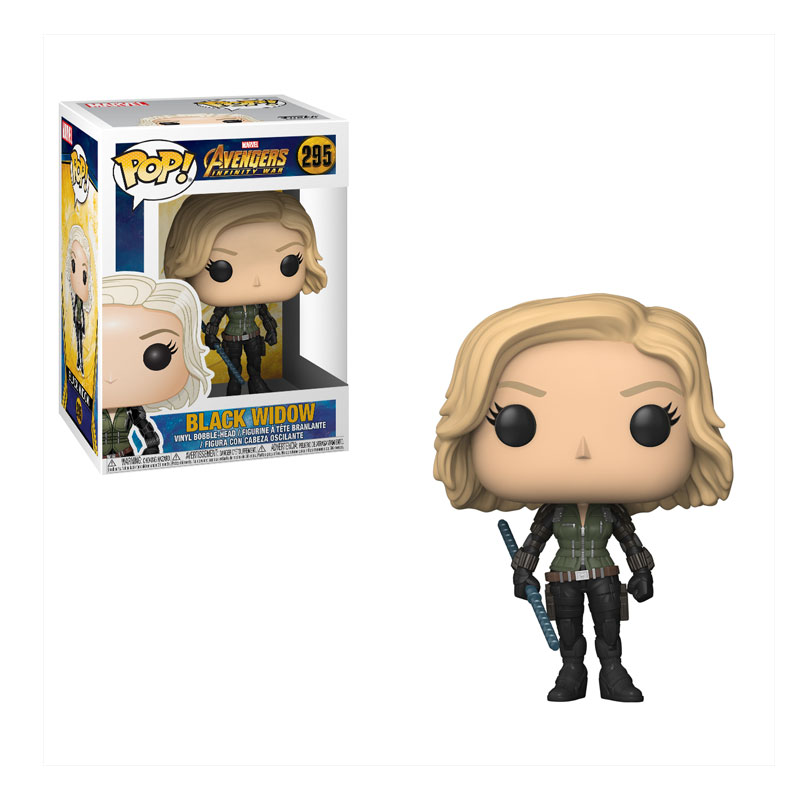 Distribuidor mayorista de Figura Funko POP! Vynil Bobble 295 Los Vengadores Infinity War Black Widow