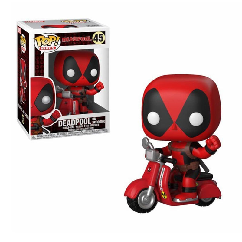 Distribuidor mayorista de Figura Funko POP! Vynil Bobble 45 Deadpool c/moto