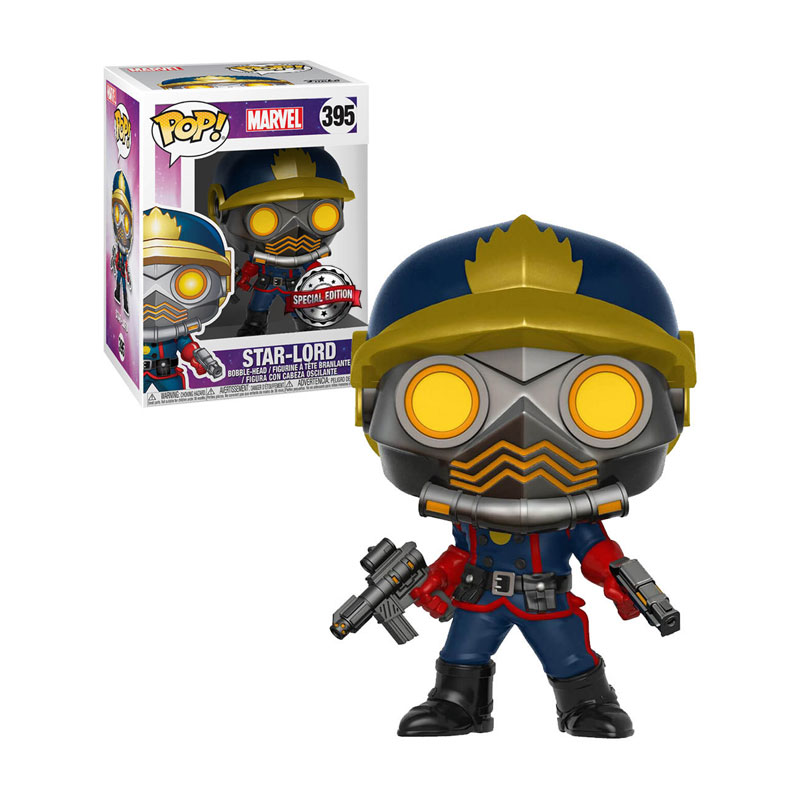 Distribuidor mayorista de Figura Funko POP! Bobble 395 Star Lord Guardianes de la Galaxia 2(Ed.Limitada)