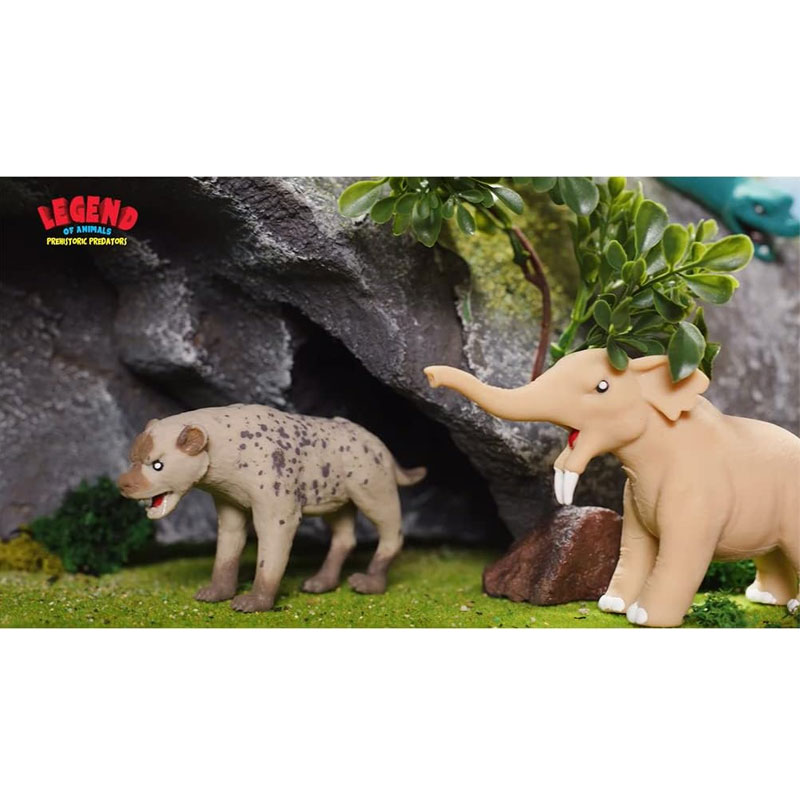 Expositor Legend of Animals Depredadores Prehistóricos 3D 批发