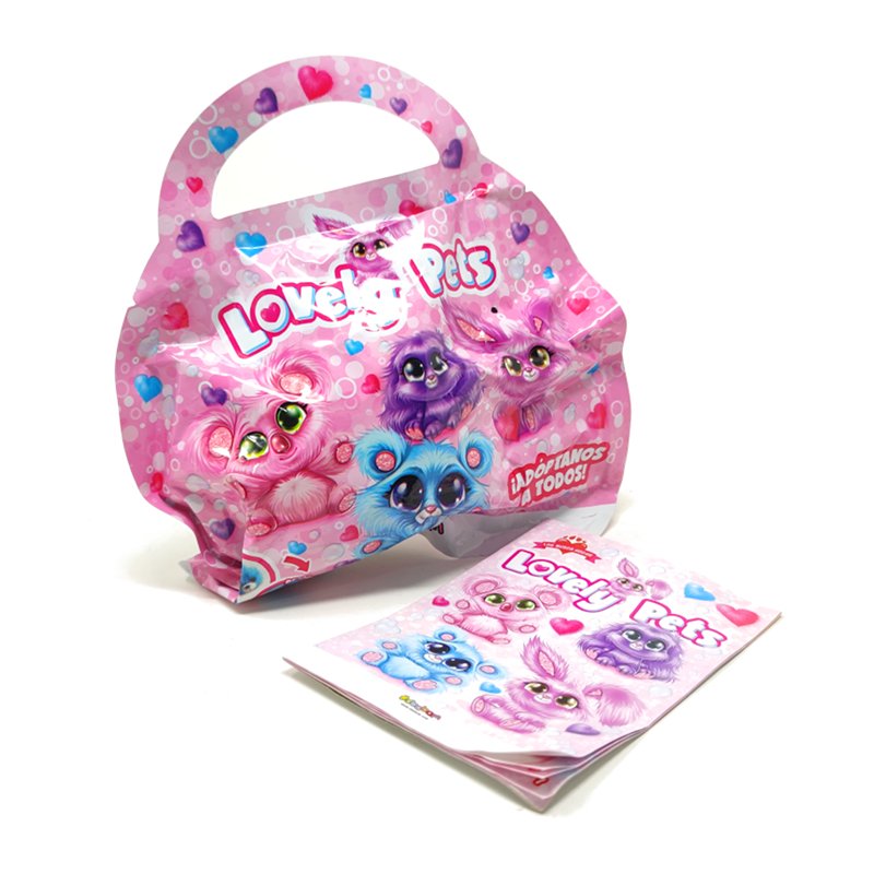 Expositor peluches Lovely Pets en Flowpack 批发