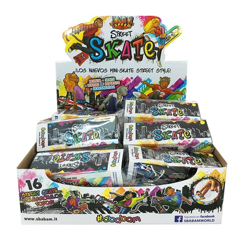 Distribuidor mayorista de Sobres patinetes dedo Street Skate