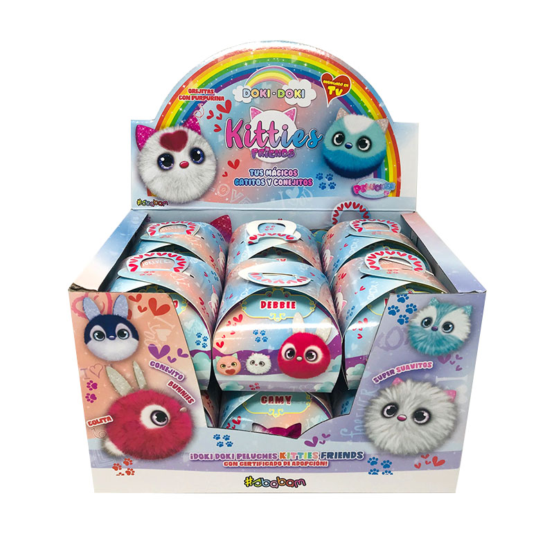 Distribuidor mayorista de Expositor peluches Doki Doki Kitties Friends