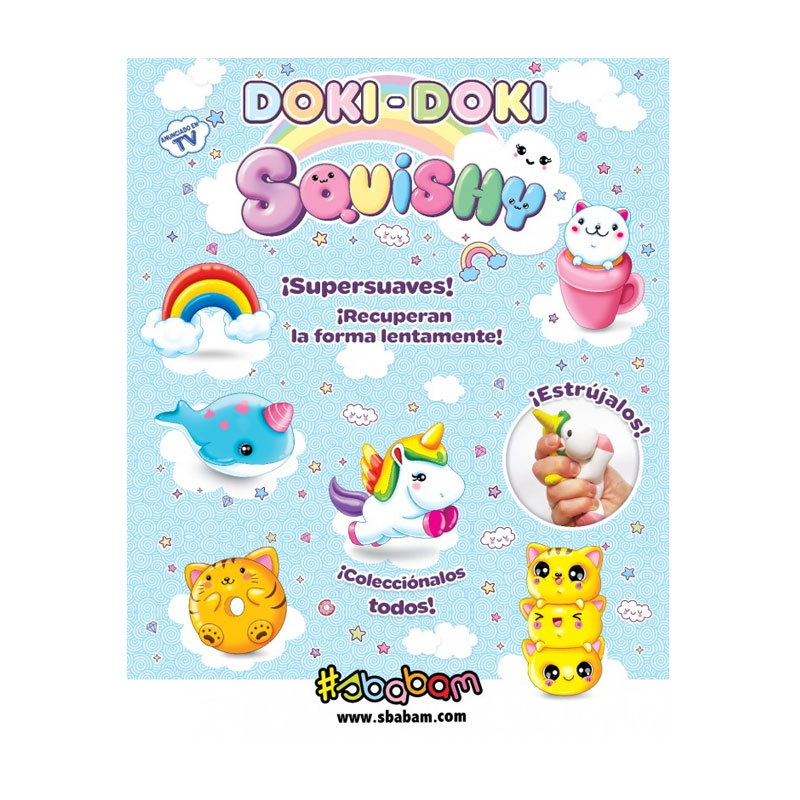 Distribuidor mayorista de Sobres Squishy Doki-Doki