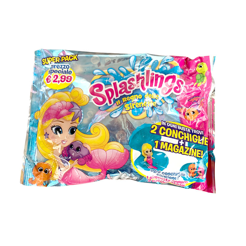 Distribuidor mayorista de Expositor figuras Splashlings El Reino de la Sirena (versión italiana)