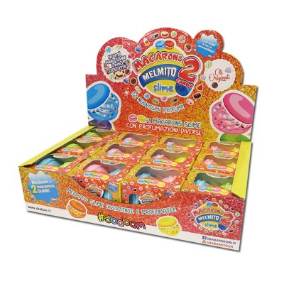 Wholesaler of Expositor Macarons Melmito Slime 2 Candy (versión italiana)