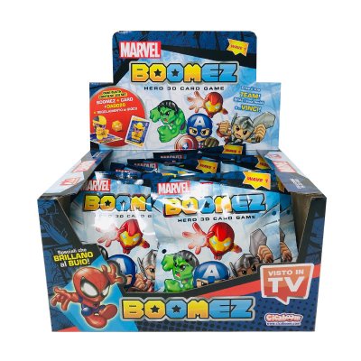 Wholesaler of Sobres Boomez Marvel 3D wave 1 (versión italiana)