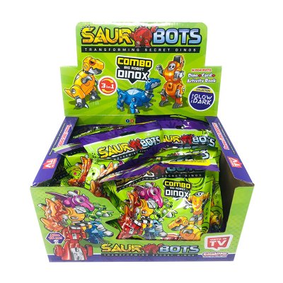Wholesaler of Sobres Saurobots Secret Dinos Combo Big Robot Dinox