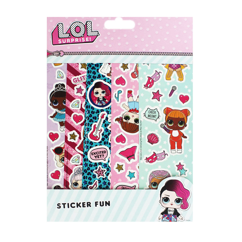 Distribuidor mayorista de Pegatinas LOL Surprise Fun Stickers
