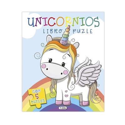 Libro Puzzle Unicornios