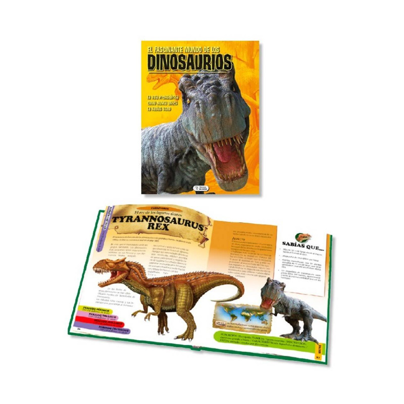 Libro Mundo de los Dinosaurios