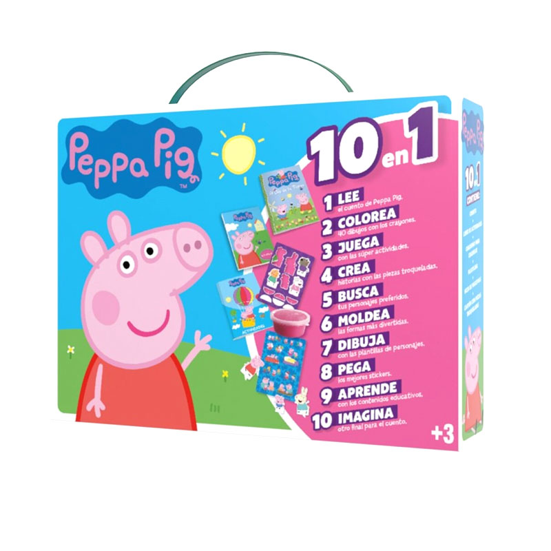 Distribuidor mayorista de Maletín actividades 10 en 1 Peppa Pig
