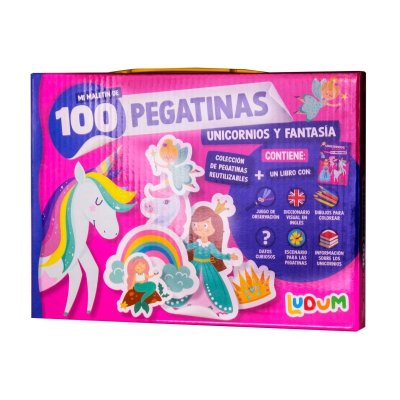 Distribuidor mayorista de Maletín 100 pegatinas y libro Unicornios