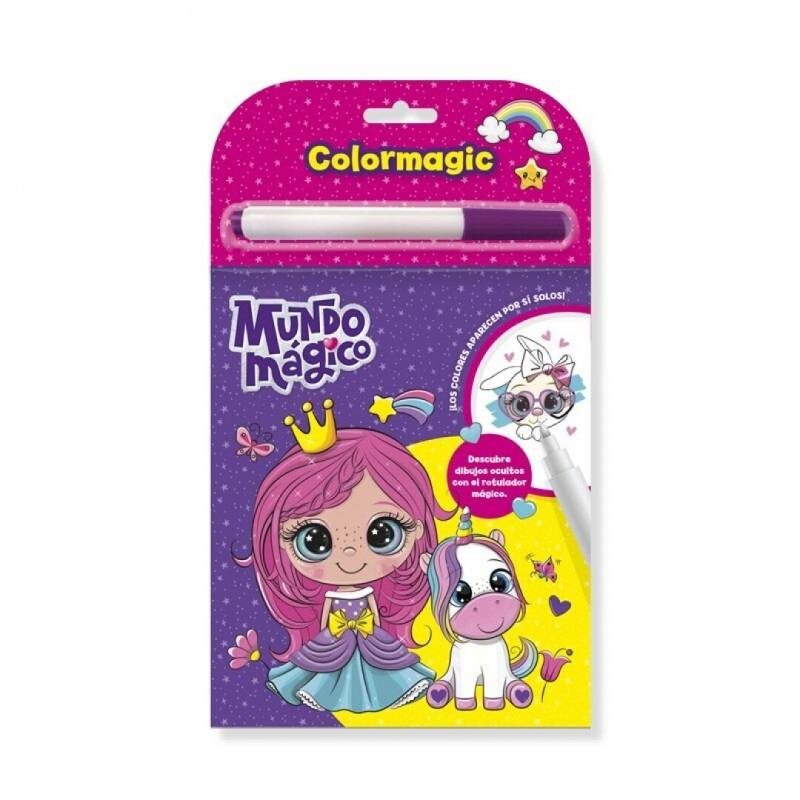 Libro de actividades Colormagic Princesas y animales