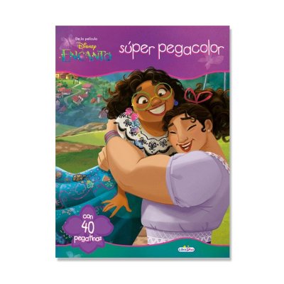Libros Super Pegacolor Encanto Disney