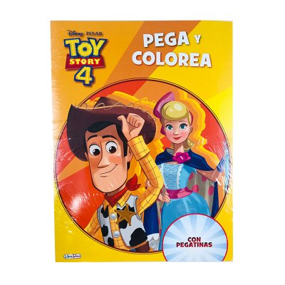 Distribuidor mayorista de Libros Pega Colorea Toy Story 4 21x28cm