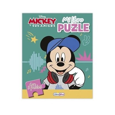 Libro Puzzle Mickey y sus amigos