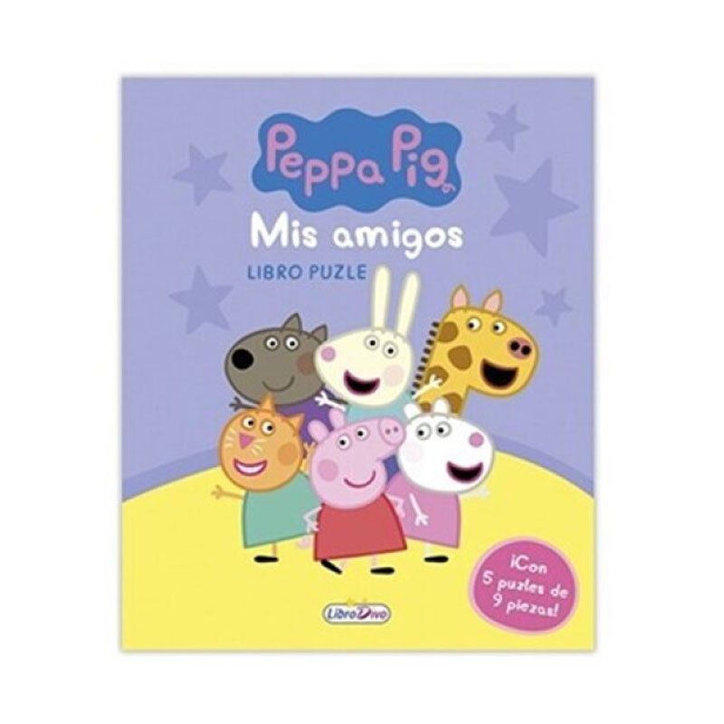 Libro Puzzle Peppa Pig Mis amigos