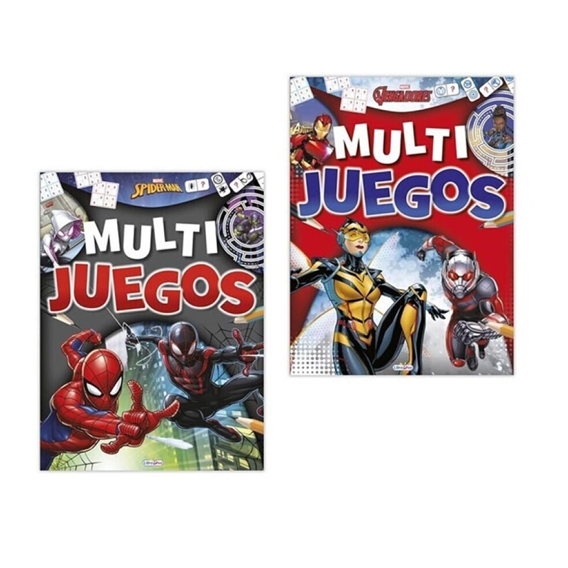 Libros multi juegos Spiderman