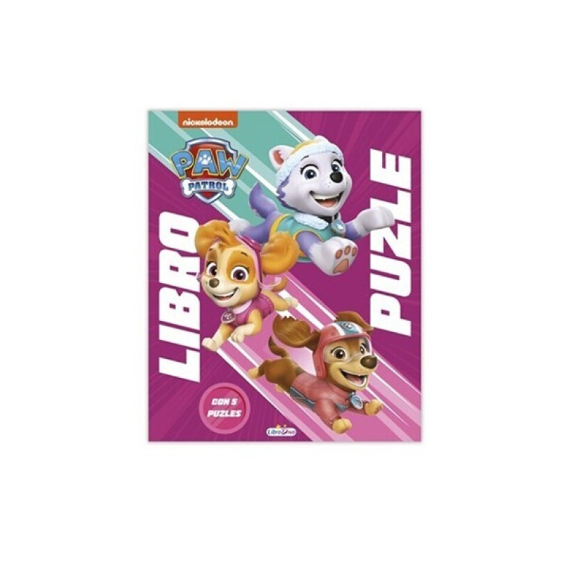Libro Puzzle Paw Patrol Girls