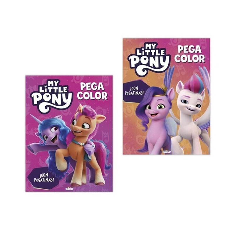 Libros Pega Color My Little Pony