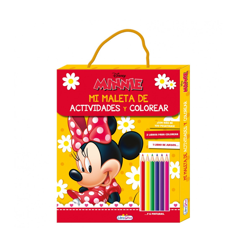 Mi Maleta de Actividades y Colorear Minnie Mouse